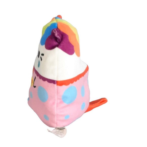 Cats vs Pickles Chonk Clownie BeanBag Plush Stuffed Toy 5.5" - Picture 2 of 6